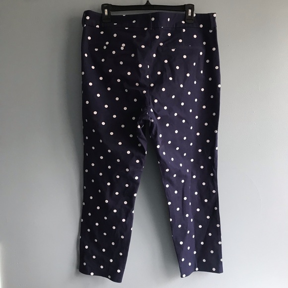 Old Navy Polka Dot Ankle Pants. Sz 16 - Picture 4 of 6